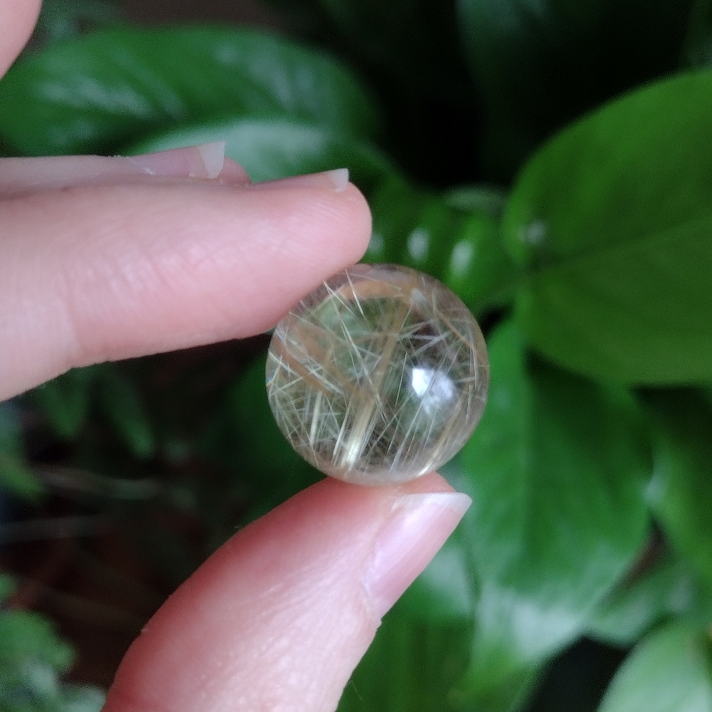 ✨SOLD✨ Rutiled Quartz Sphere Bundle - Picture 9 of 10